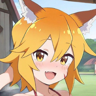 Telegram profile photo for Senko San 🌸 Fluffy Fox Care 🦊🍵✨🧡