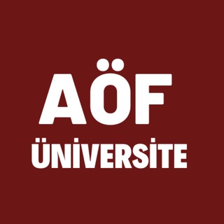 Telegram profile photo for Açıköğretim Fakültesi (Aöf)