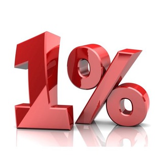 Telegram profile photo for Плюс 1%