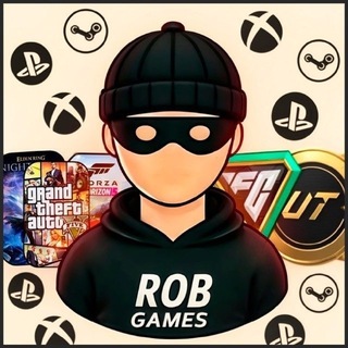 Telegram profile photo for Rob Games |Цифровые товары для геймеров! 🎮