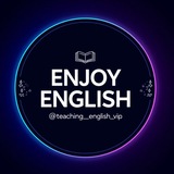Telegram profile photo for Enjoy English | آموزش زبان انگلیسی