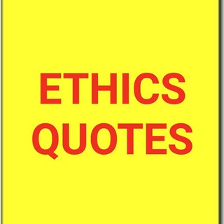 Telegram profile photo for UPSC Ethics Quotes