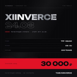 Telegram group profile photo for XIINVERCE by YATO & WINX