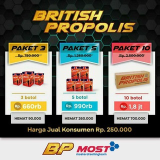 Telegram profile photo for MOST British Propolis👍😊