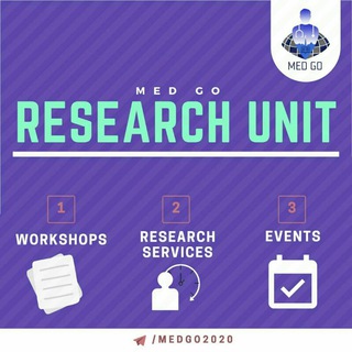 Telegram profile photo for Med Go Research Group📊📚