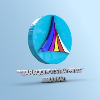 Telegram profile photo for "Taraqqiyot strategiyasi" markazi