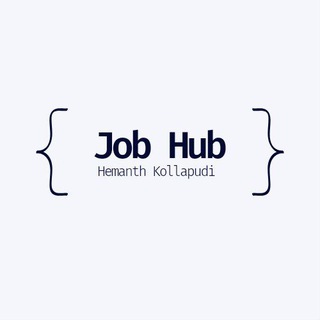 Telegram profile photo for Freshers Job Hub - Hemanth Kollapudi