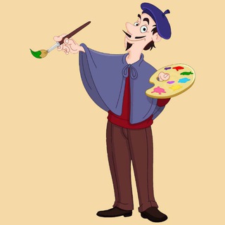 Telegram profile photo for Александр Скорняков, художник, роспись стен, живопись, картины, дизайн интерьера, искусство