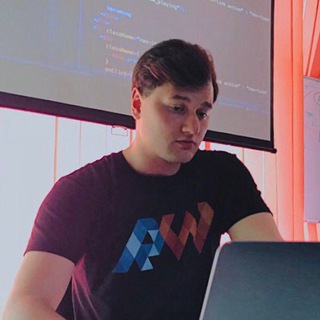 Telegram group profile photo for ReactWarriors | Чат