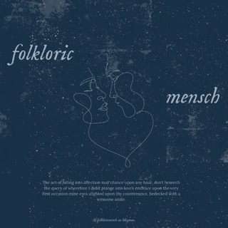 Telegram profile photo for FOLKLORIC MENSCH |