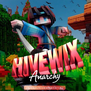 Telegram profile photo for HiveWix Anarchy - Сервера MCPE 1.1.X