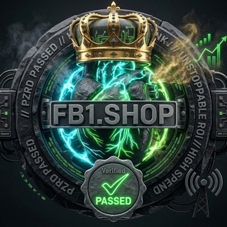 Telegram profile photo for FB1.SHOP | Арбитраж трафика | Магазин расходников для трафика