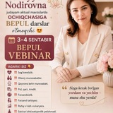 Telegram profile photo for Surayyo Nodirovna Psixolog