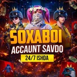 Telegram profile photo for SOXABOI_INFO