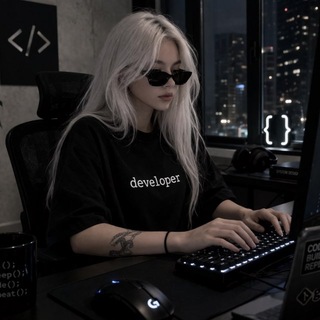 Telegram profile photo for developer