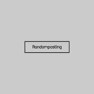 Telegram profile photo for Randomposting