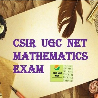 Telegram profile photo for CSIR UGC NET MATHEMATICS Exam