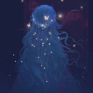 Telegram profile photo for blue