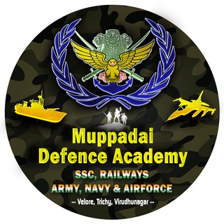 Telegram profile photo for MUPPADAI DEFENCE ACADEMY