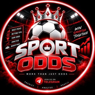 Telegram profile photo for SPORT ODDS πβ½οΈππ₯πΎπππβΎοΈ