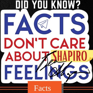 Telegram profile photo for Ben Shapiro Facts - Less fake science and more scientific facts please! Telegram channels against Ben Shapiro Feelings Opinions