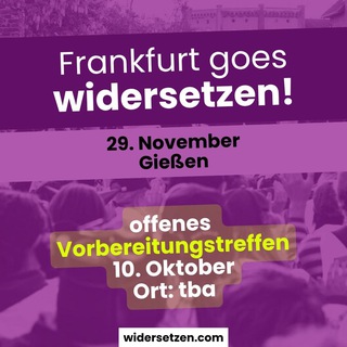 Telegram profile photo for Widersetzen FFM