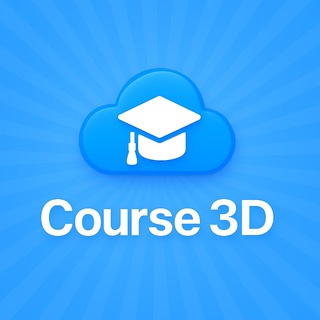 Telegram profile photo for Course 3D