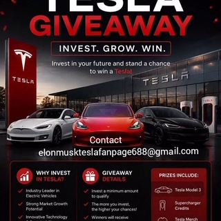 Telegram profile photo for TESLA INVESTMENT / CRYPTO TRADING SIGNAL