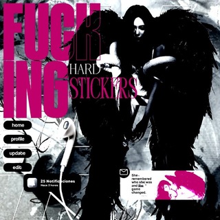 Telegram profile photo for FUCKING HARD STICKƏRS