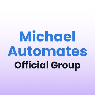 Telegram profile photo for Michael Automates Official Group