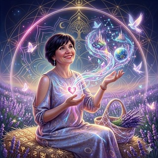 Telegram profile photo for Осознанное Творение 🪶🍀