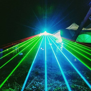 Telegram profile photo for laser show days