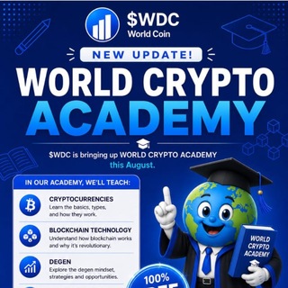 Telegram profile photo for WORLD Crypto Academy