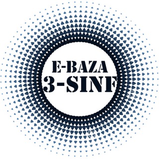Telegram profile photo for E-BAZA 3-SINF