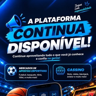Telegram profile photo for PLATAFORMA DISPONÍVEL !