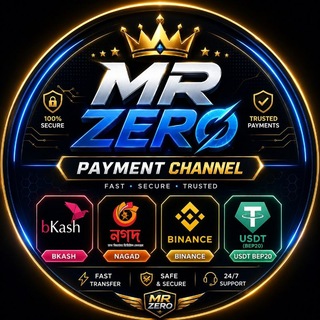 Telegram profile photo for MR Zero Payment Channel 💸