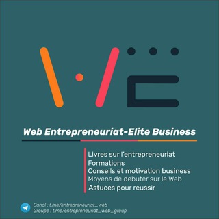 Telegram profile photo for Web Entrepreneuriat - Livres & conseils 💶