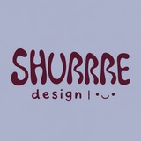 Telegram profile photo for SHURRRE design | ・◡・