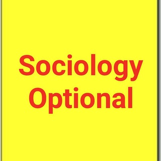 Telegram profile photo for UPSC Toppers Sociology Optional Material