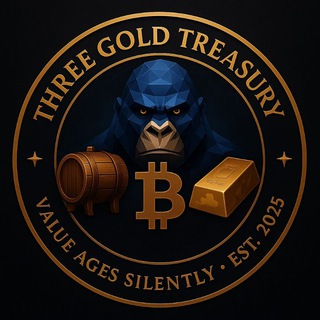 Telegram group profile photo for 🥃ThreeGoldTreasury🥃