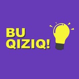 Telegram profile photo for BU QIZIQ π