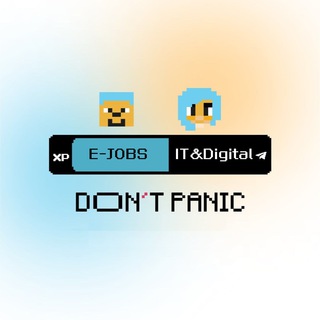 Telegram profile photo for E-jobs: IT and Digital