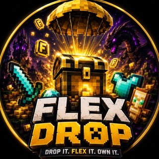 Telegram profile photo for FlexDrop Minecraft сервер 1.21.1-26.2