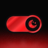 Telegram profile photo for dark studio