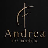 Telegram profile photo for Andrea for Models · Мероприятия | Роли | Москва