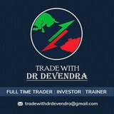 Telegram profile photo for Trade With Dr Devendra