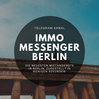 Telegram profile photo for Berlin Immobilien | Wohnung | Flats | mieten | rental | Apartment | Appartement | Жильё | Квартира | аренда | в Берлине