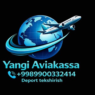 Telegram profile photo for Yangi Aviakassa 🛬