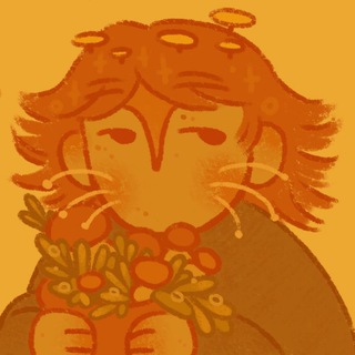 Telegram profile photo for грибний малювака 🍂🎃