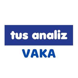 Telegram profile photo for Tus Analiz Vaka